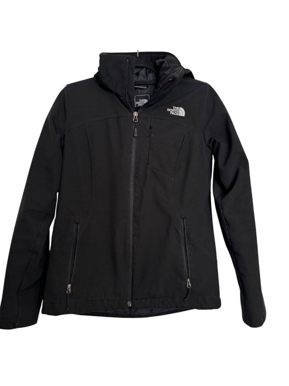 North Face Apex Evaluation Jacket Size XS Women's Black Quilt Lined Full Zip H